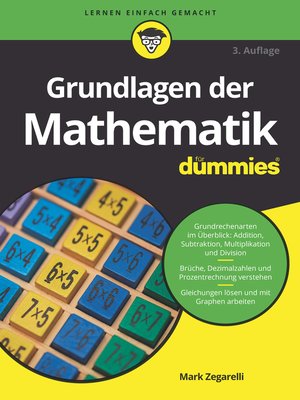 cover image of Grundlagen der Mathematik f&uuml;r Dummies